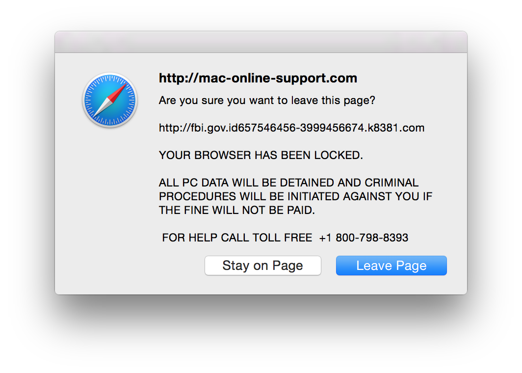 mac phone number message identyty theft