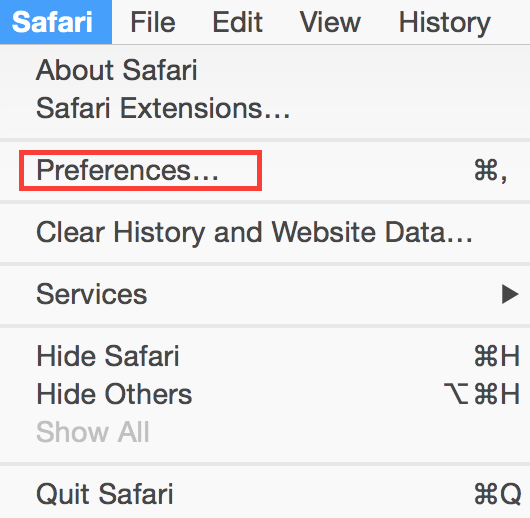 versions of safari 10