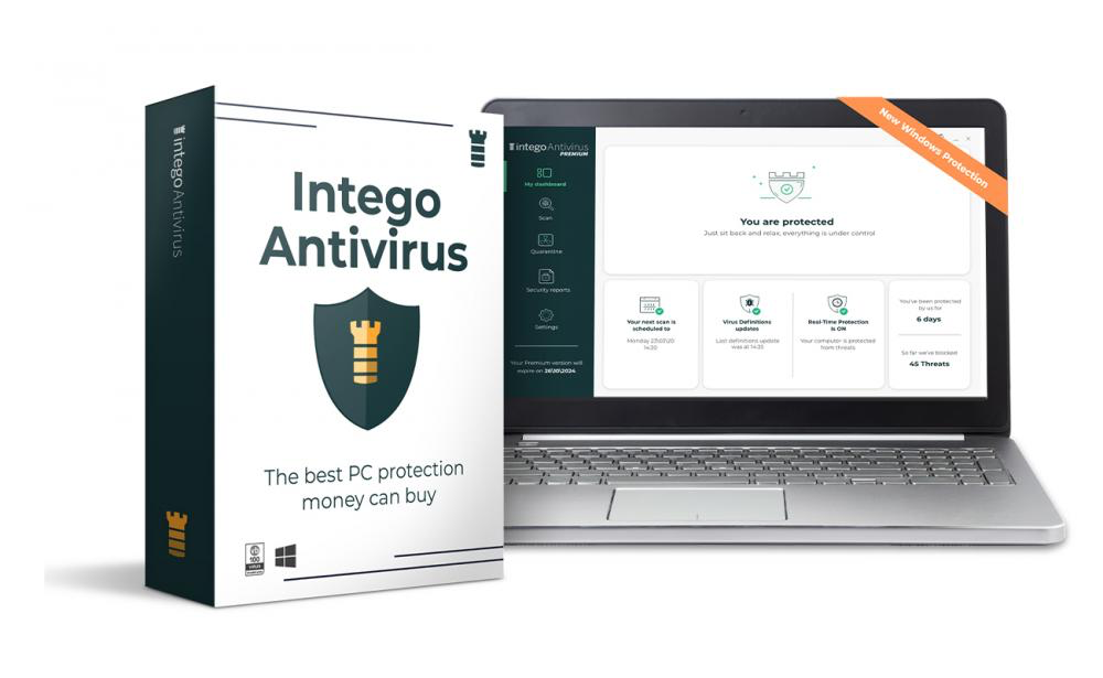 Box Illustration of Intego Antivirus