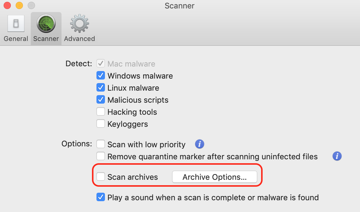 intego virusbarrier enable real time scanning not available