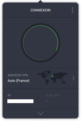 Intego Privacy Protection - Serveur VPN > Auto (France) > Connexion…